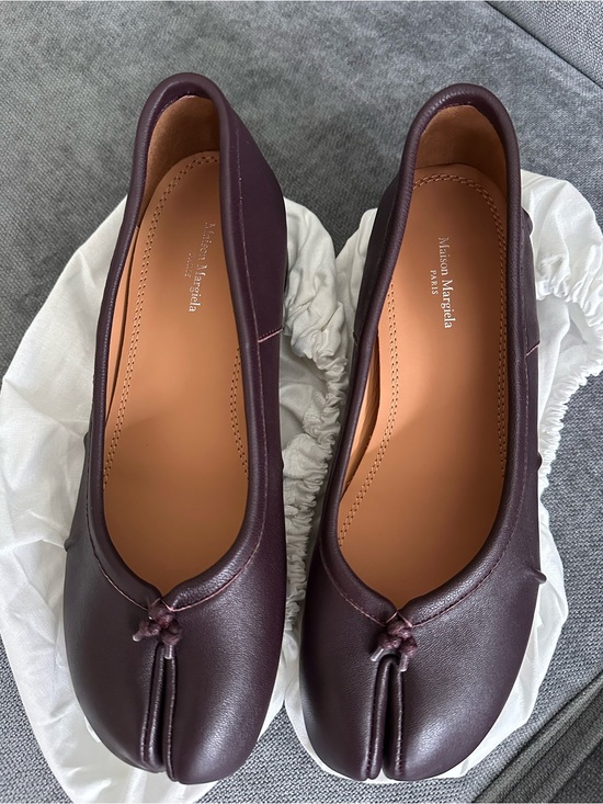 Maison Martin Margiela Shoes - Maison Margiela Tabi Split-Toe ballerina with heel